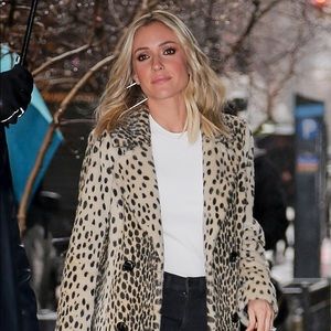 revolve leopard coat